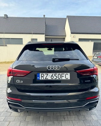 Audi Q3 cena 148900 przebieg: 18500, rok produkcji 2021 z Rzeszów małe 211